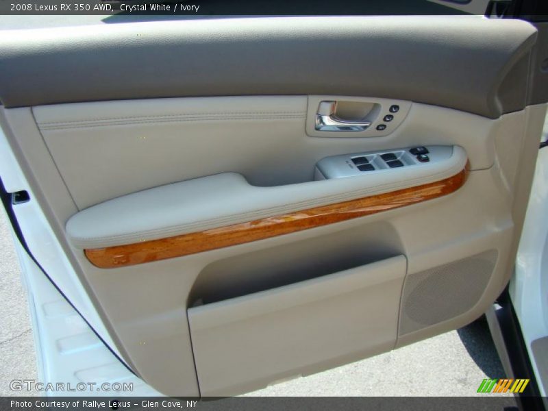 Crystal White / Ivory 2008 Lexus RX 350 AWD