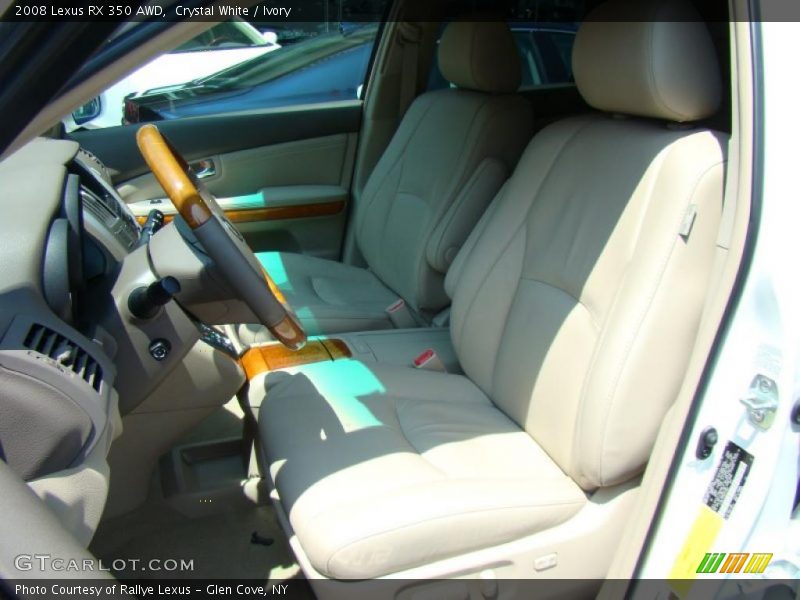 Crystal White / Ivory 2008 Lexus RX 350 AWD