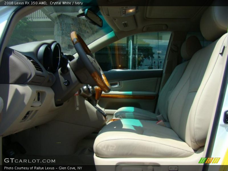 Crystal White / Ivory 2008 Lexus RX 350 AWD