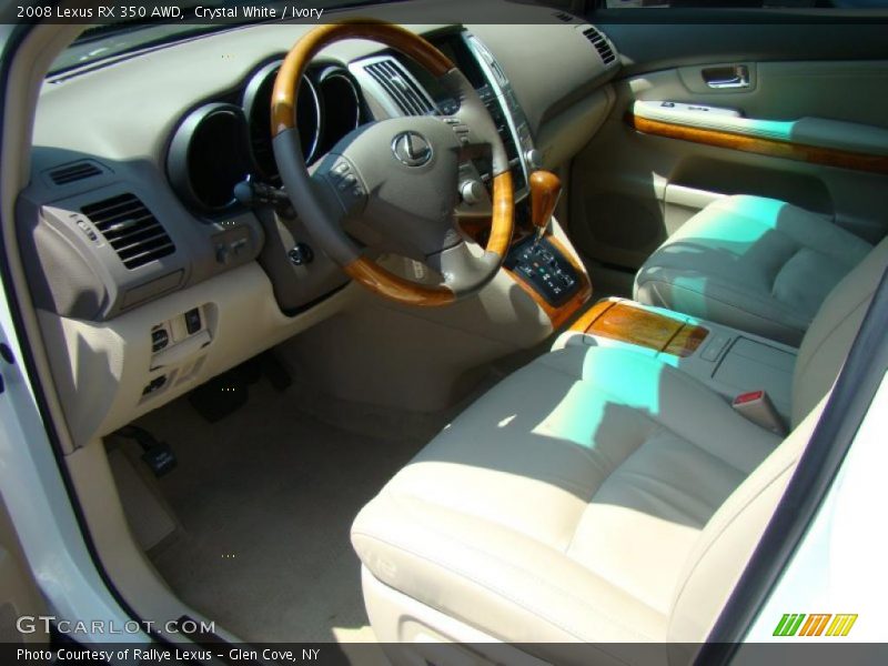 Crystal White / Ivory 2008 Lexus RX 350 AWD