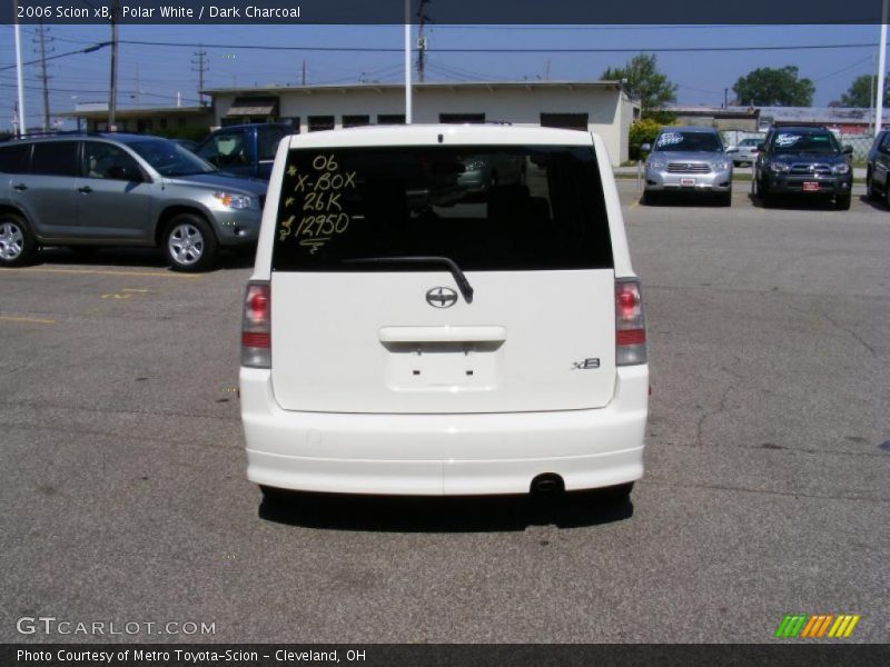 Polar White / Dark Charcoal 2006 Scion xB