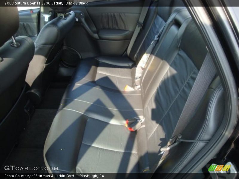 Black / Black 2003 Saturn L Series L300 Sedan