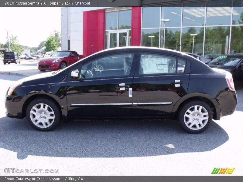 Super Black / Charcoal 2010 Nissan Sentra 2.0