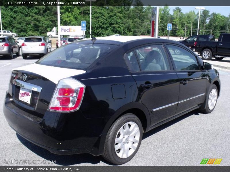 Super Black / Charcoal 2010 Nissan Sentra 2.0