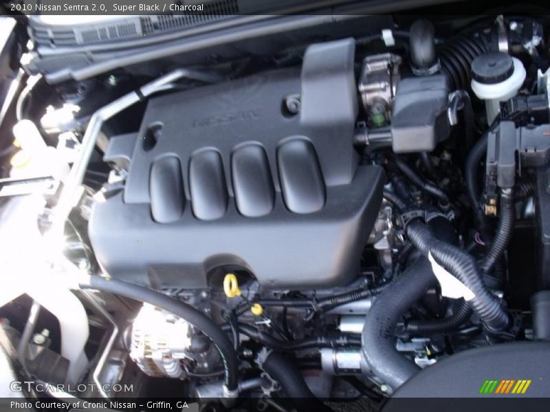 Super Black / Charcoal 2010 Nissan Sentra 2.0