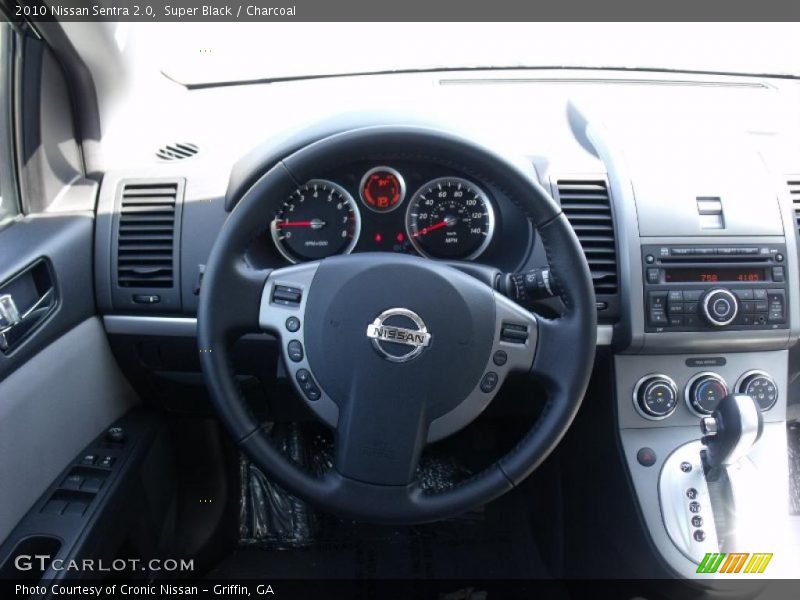 Super Black / Charcoal 2010 Nissan Sentra 2.0