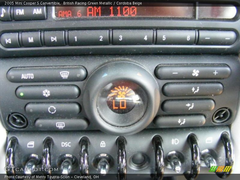 British Racing Green Metallic / Cordoba Beige 2005 Mini Cooper S Convertible