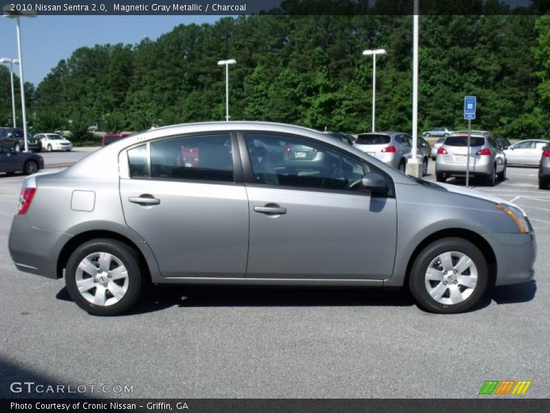 Magnetic Gray Metallic / Charcoal 2010 Nissan Sentra 2.0