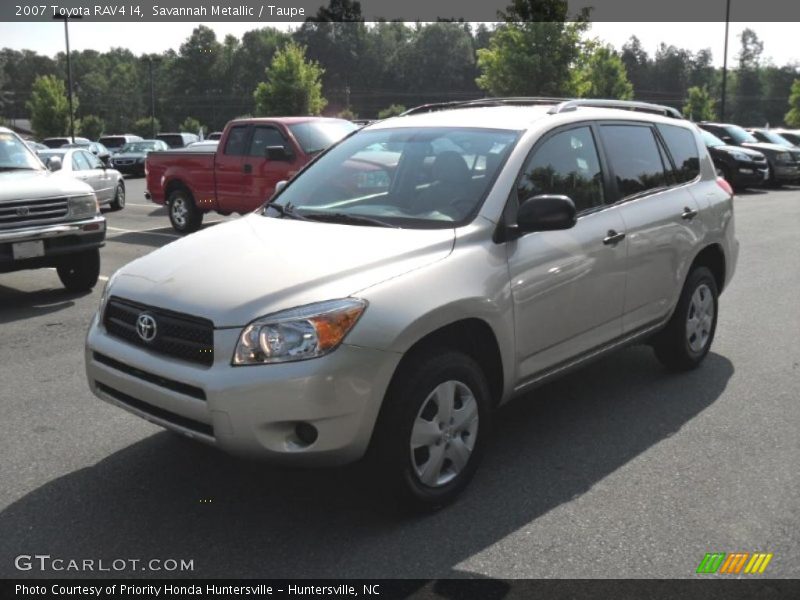 Savannah Metallic / Taupe 2007 Toyota RAV4 I4