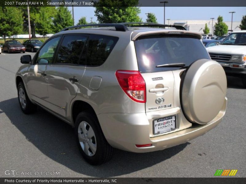 Savannah Metallic / Taupe 2007 Toyota RAV4 I4