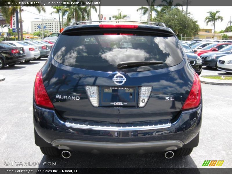 Midnight Blue Pearl / Cafe Latte 2007 Nissan Murano SL