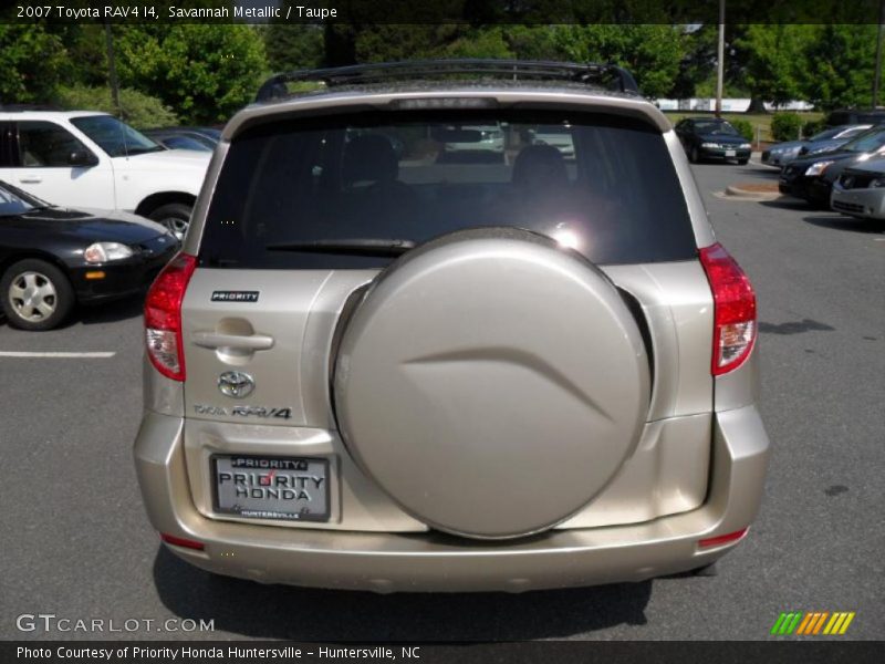 Savannah Metallic / Taupe 2007 Toyota RAV4 I4