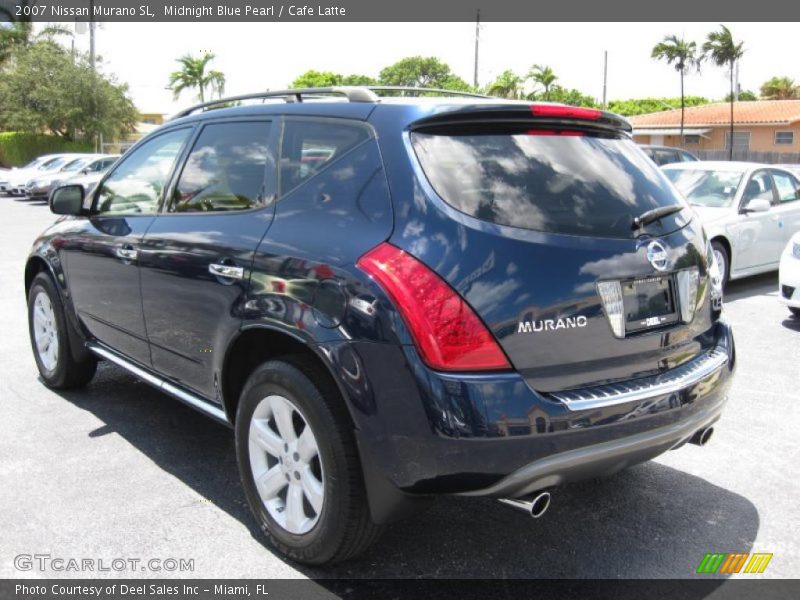 Midnight Blue Pearl / Cafe Latte 2007 Nissan Murano SL