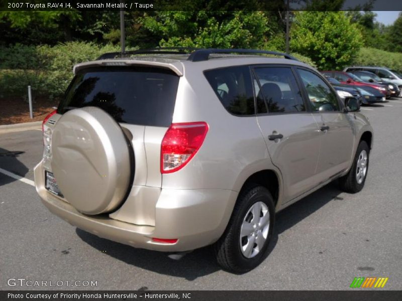Savannah Metallic / Taupe 2007 Toyota RAV4 I4