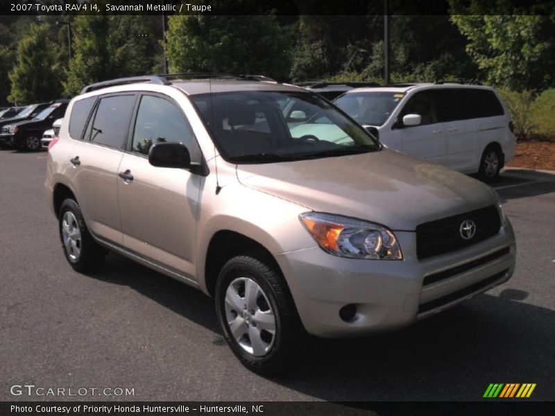 Savannah Metallic / Taupe 2007 Toyota RAV4 I4