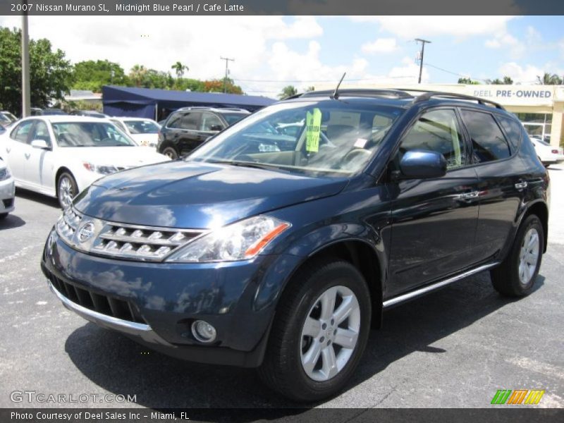 Midnight Blue Pearl / Cafe Latte 2007 Nissan Murano SL
