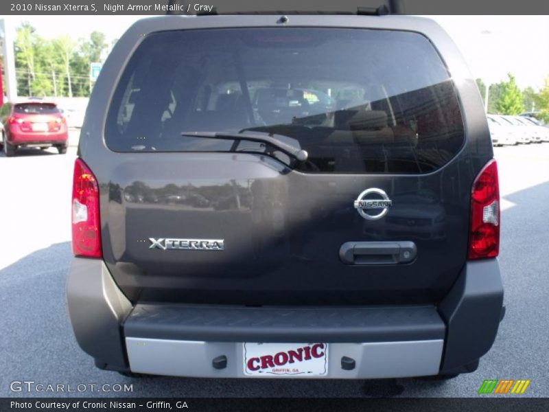 Night Armor Metallic / Gray 2010 Nissan Xterra S
