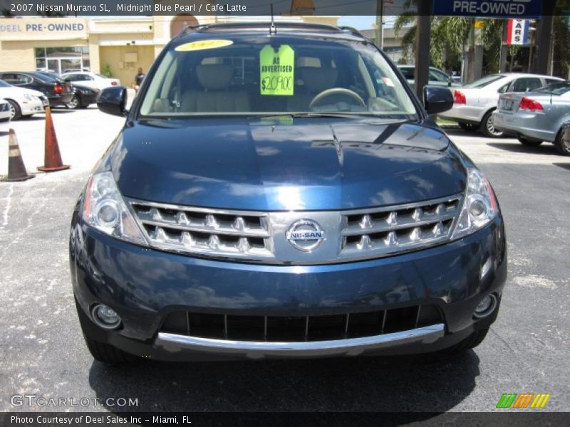 Midnight Blue Pearl / Cafe Latte 2007 Nissan Murano SL