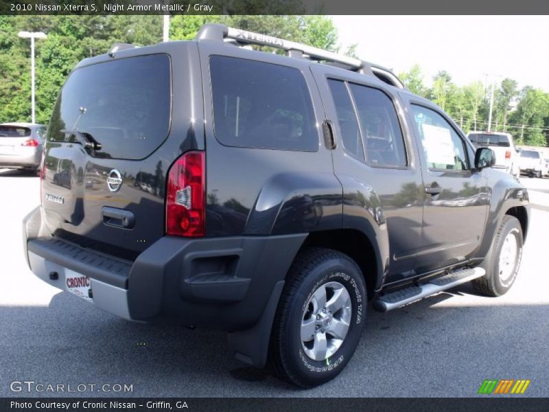 Night Armor Metallic / Gray 2010 Nissan Xterra S