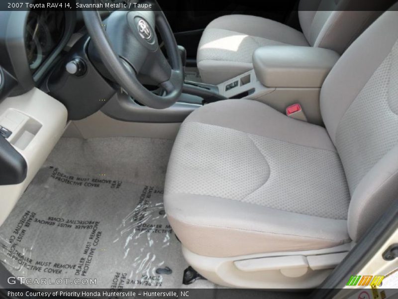 Savannah Metallic / Taupe 2007 Toyota RAV4 I4
