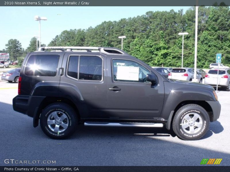 Night Armor Metallic / Gray 2010 Nissan Xterra S