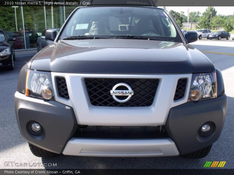 Night Armor Metallic / Gray 2010 Nissan Xterra S