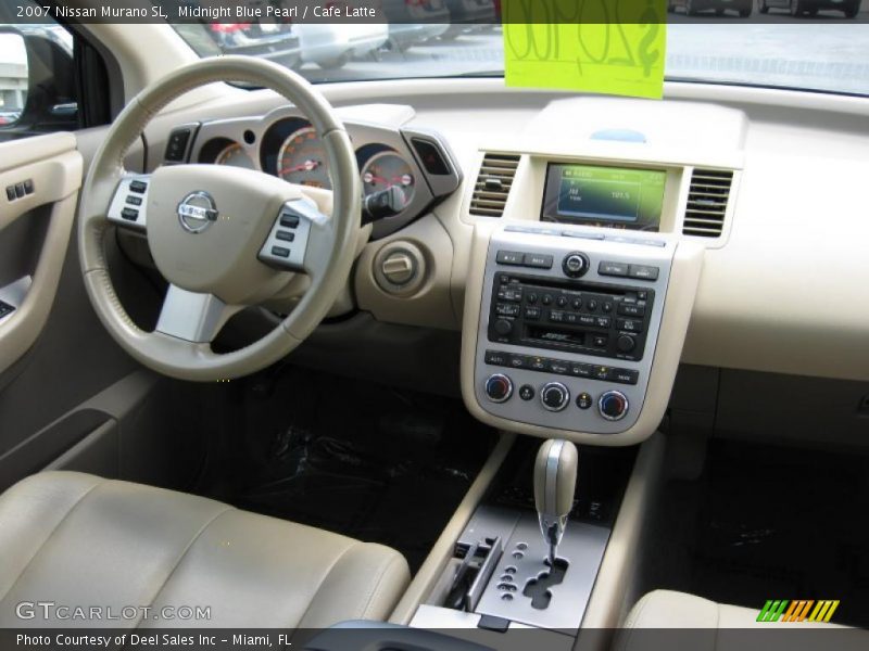 Midnight Blue Pearl / Cafe Latte 2007 Nissan Murano SL