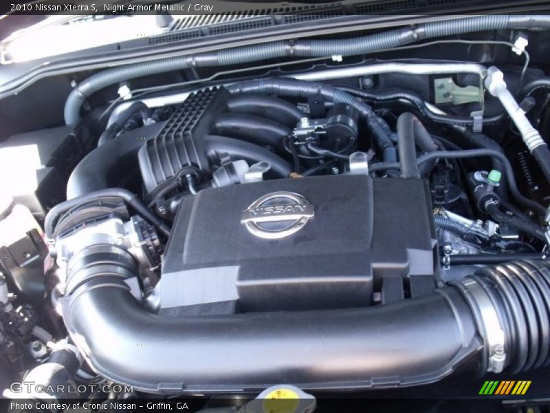 Night Armor Metallic / Gray 2010 Nissan Xterra S
