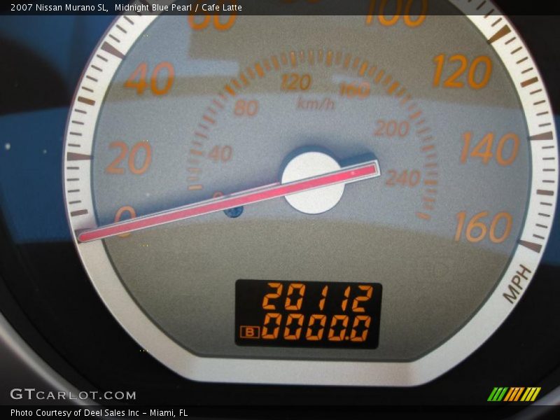 Midnight Blue Pearl / Cafe Latte 2007 Nissan Murano SL