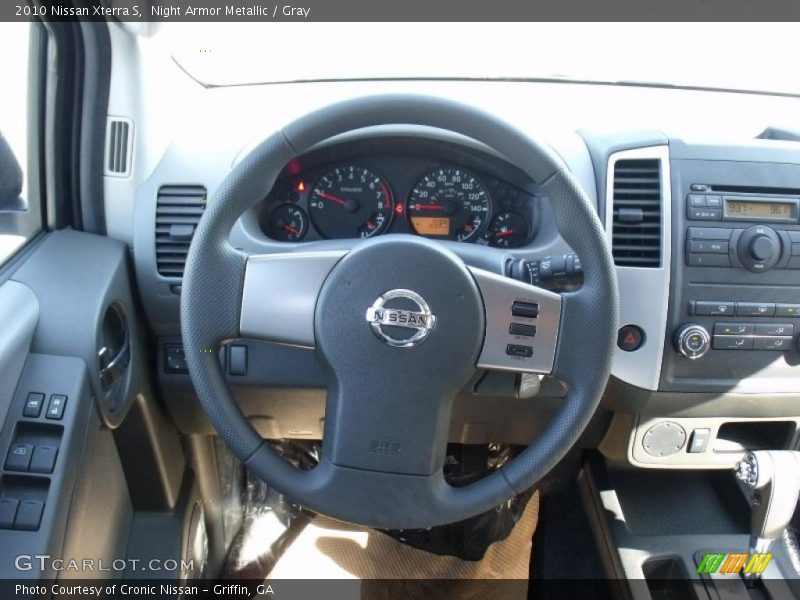 Night Armor Metallic / Gray 2010 Nissan Xterra S