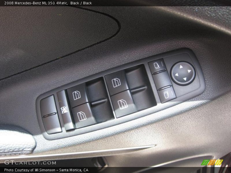 Black / Black 2008 Mercedes-Benz ML 350 4Matic