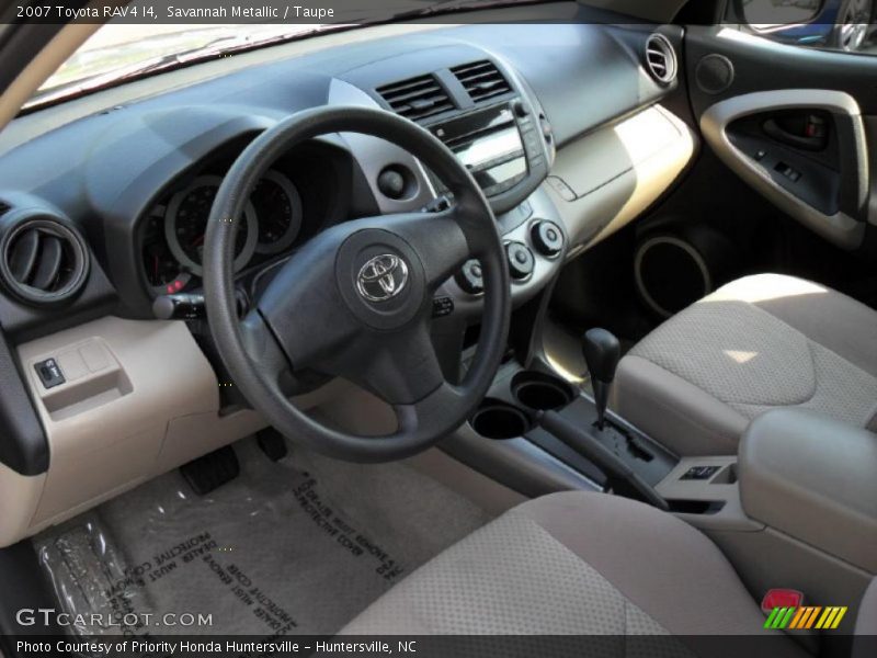 Savannah Metallic / Taupe 2007 Toyota RAV4 I4