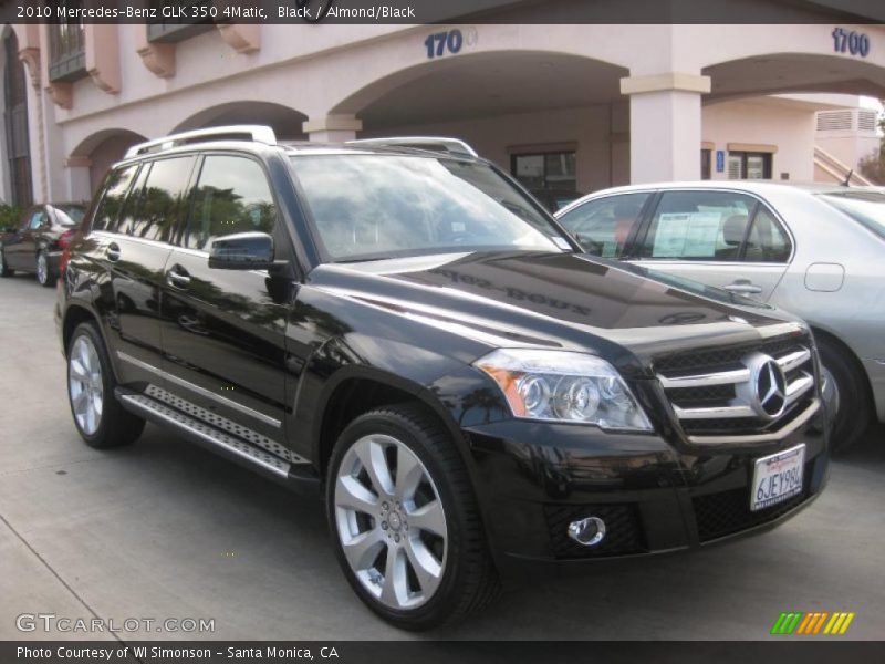Black / Almond/Black 2010 Mercedes-Benz GLK 350 4Matic