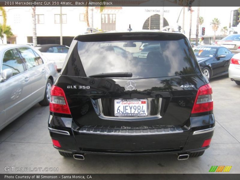 Black / Almond/Black 2010 Mercedes-Benz GLK 350 4Matic