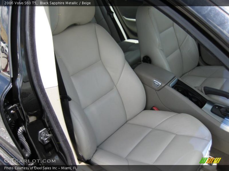 Black Sapphire Metallic / Beige 2006 Volvo S60 T5