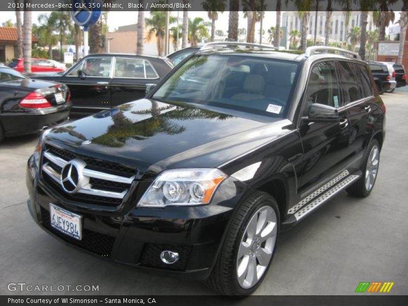 Black / Almond/Black 2010 Mercedes-Benz GLK 350 4Matic