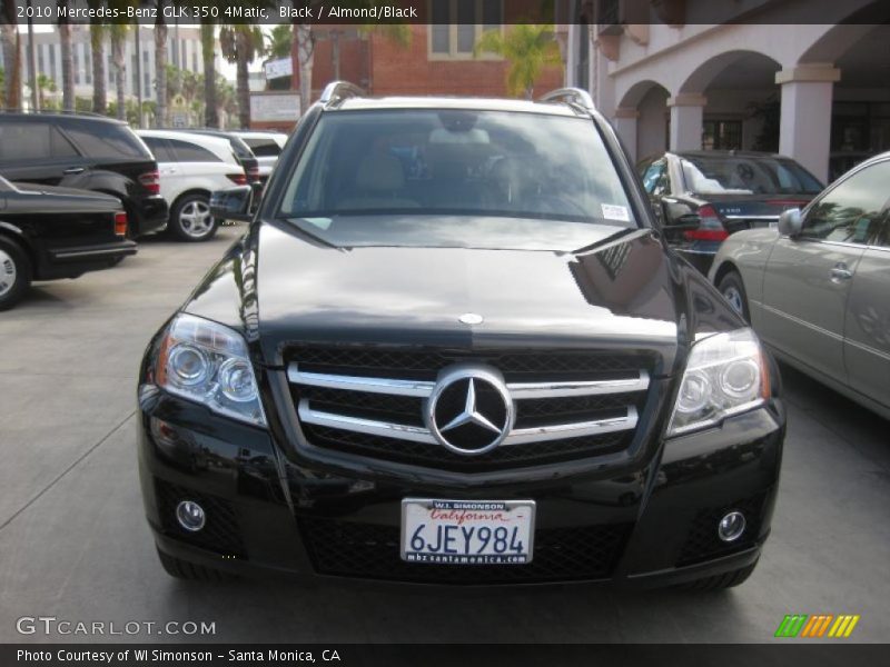 Black / Almond/Black 2010 Mercedes-Benz GLK 350 4Matic