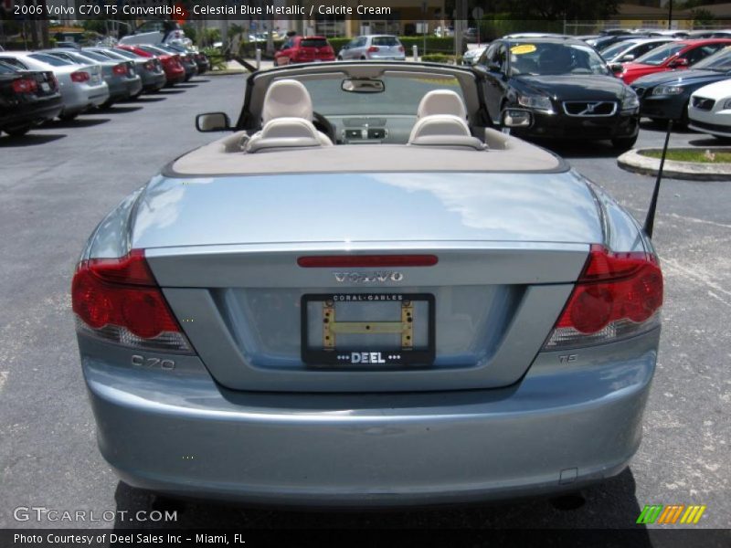Celestial Blue Metallic / Calcite Cream 2006 Volvo C70 T5 Convertible