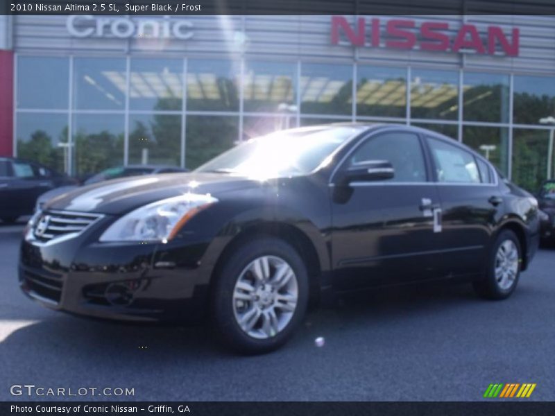 Super Black / Frost 2010 Nissan Altima 2.5 SL