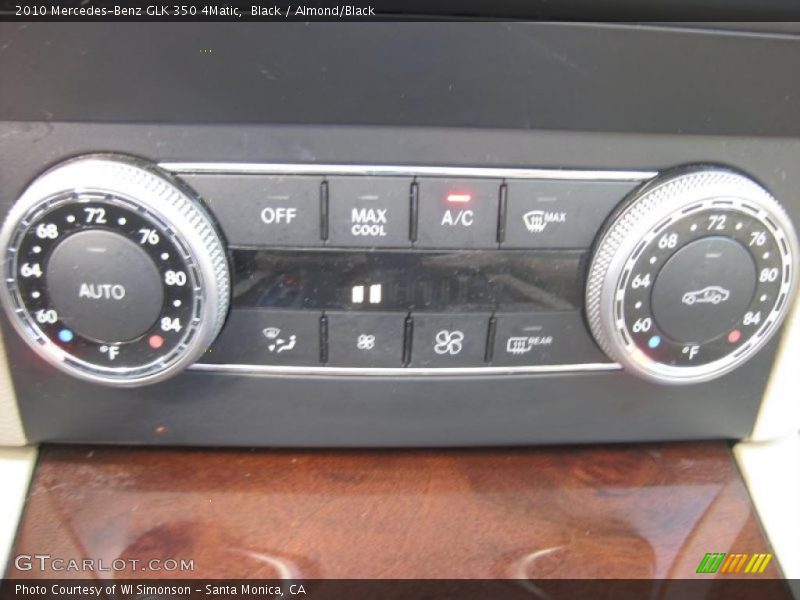 Black / Almond/Black 2010 Mercedes-Benz GLK 350 4Matic
