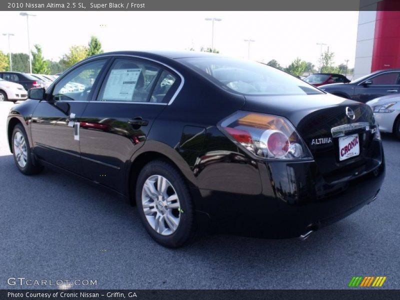 Super Black / Frost 2010 Nissan Altima 2.5 SL