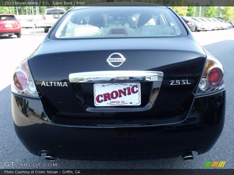 Super Black / Frost 2010 Nissan Altima 2.5 SL