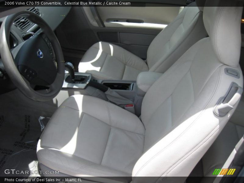 Celestial Blue Metallic / Calcite Cream 2006 Volvo C70 T5 Convertible
