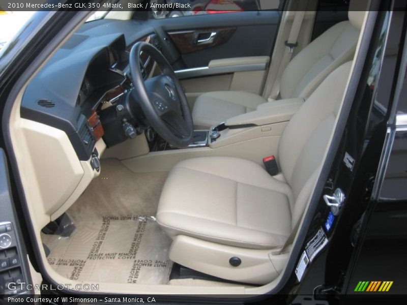 Black / Almond/Black 2010 Mercedes-Benz GLK 350 4Matic