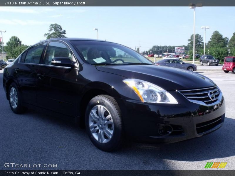 Super Black / Frost 2010 Nissan Altima 2.5 SL