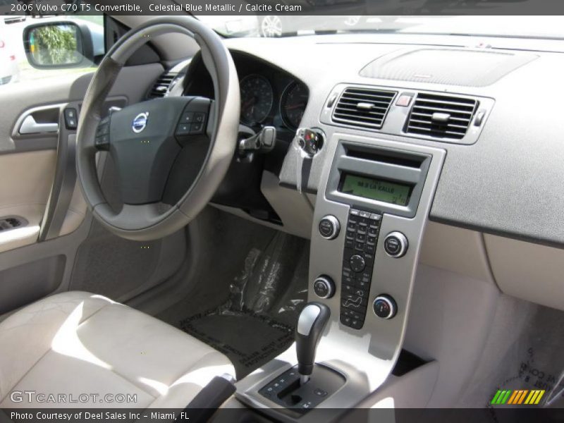 Celestial Blue Metallic / Calcite Cream 2006 Volvo C70 T5 Convertible