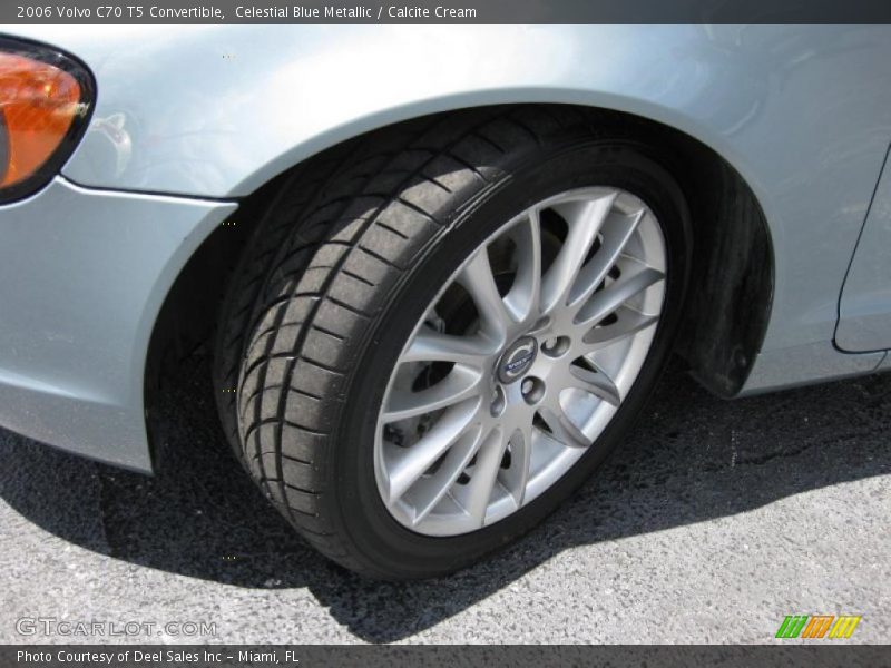 Celestial Blue Metallic / Calcite Cream 2006 Volvo C70 T5 Convertible