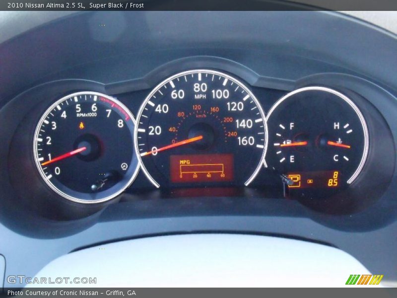 Super Black / Frost 2010 Nissan Altima 2.5 SL