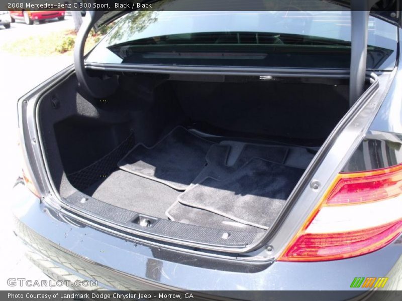 Black / Black 2008 Mercedes-Benz C 300 Sport