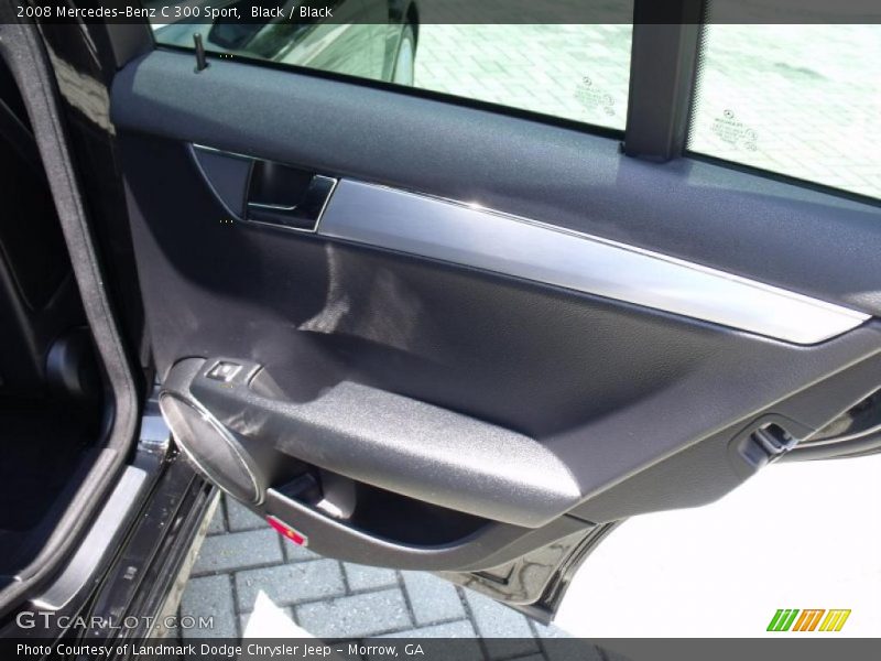 Black / Black 2008 Mercedes-Benz C 300 Sport